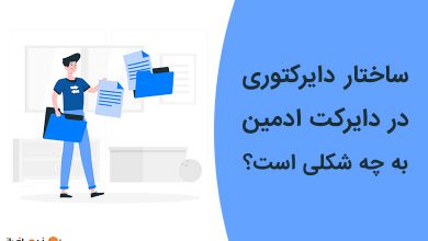 ساختار دایرکتوری در دایرکت ادمین به چه شکلی است؟